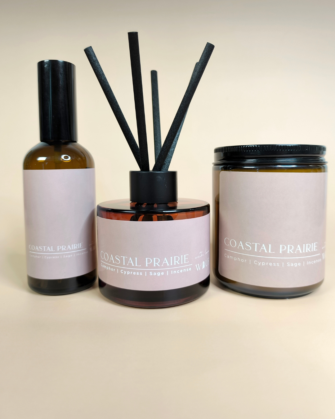 Coastal Prairie - Scented Room Spray - Wolf Candle Co