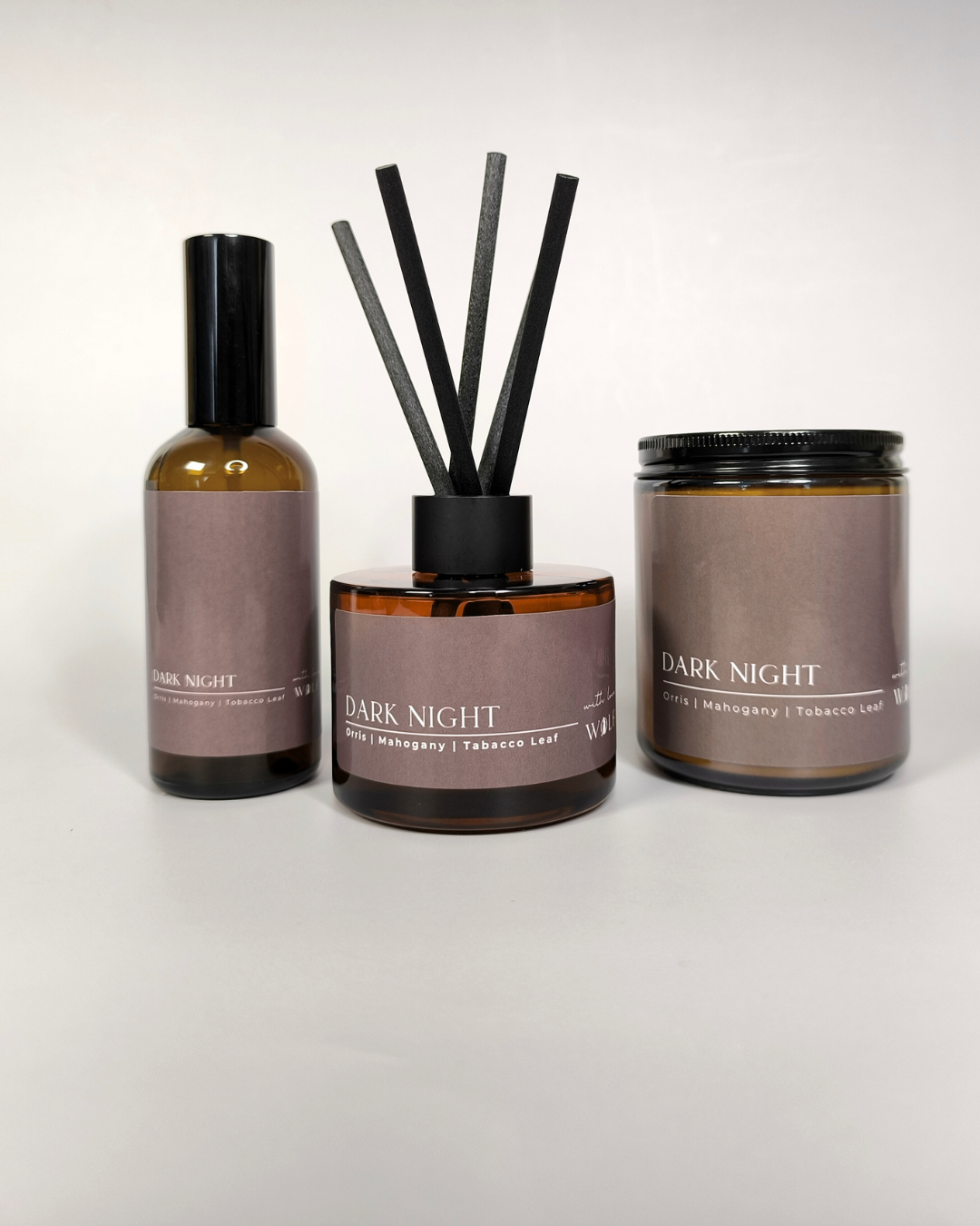 Dark Night - Scented Room Spray - Wolf Candle Co