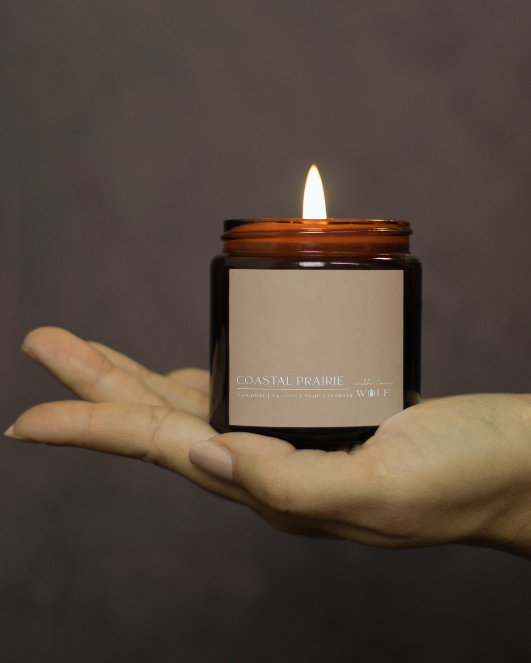 Coastal Prairie - 220gm Candle - Wolf Candle Co