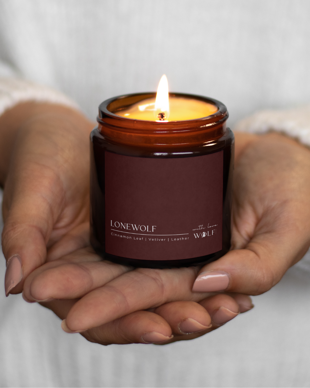 Lonewolf - 220gm Candle - Wolf Candle Co