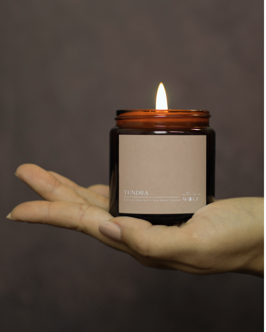 Tundra - 220gm Candle - Wolf Candle Co