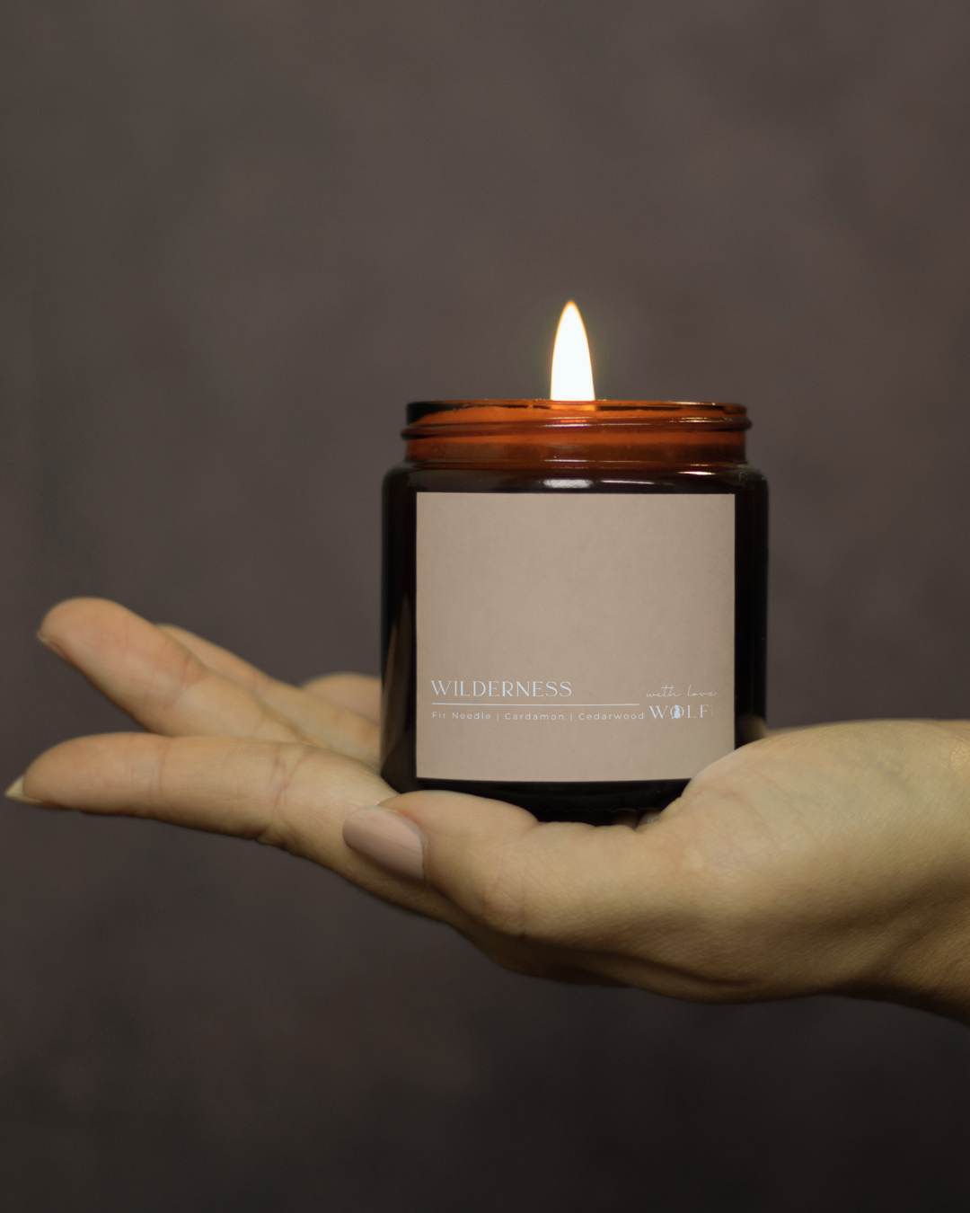Wilderness - 220gm Candle - Wolf Candle Co