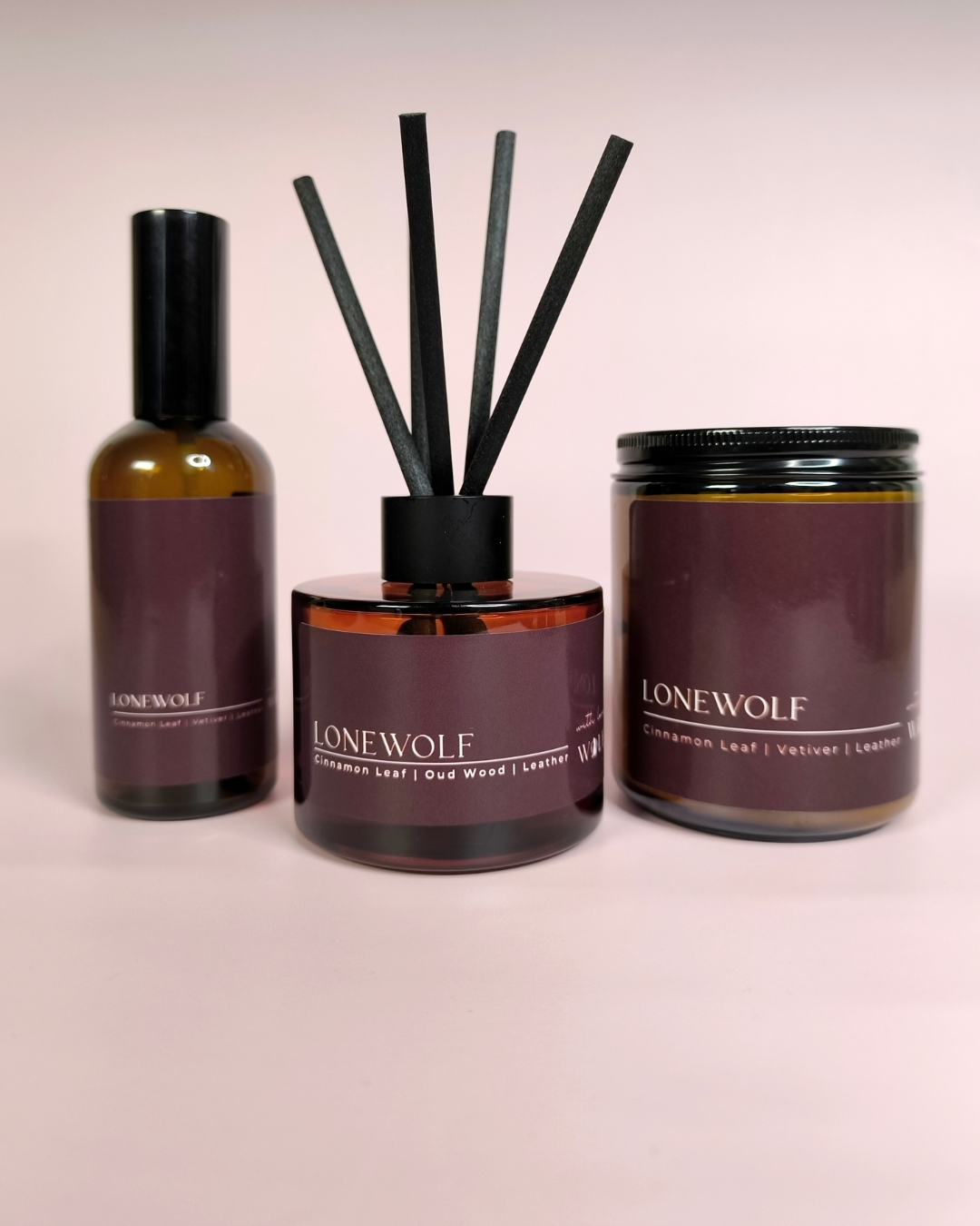 Lonewolf - Scented Room Spray - Wolf Candle Co