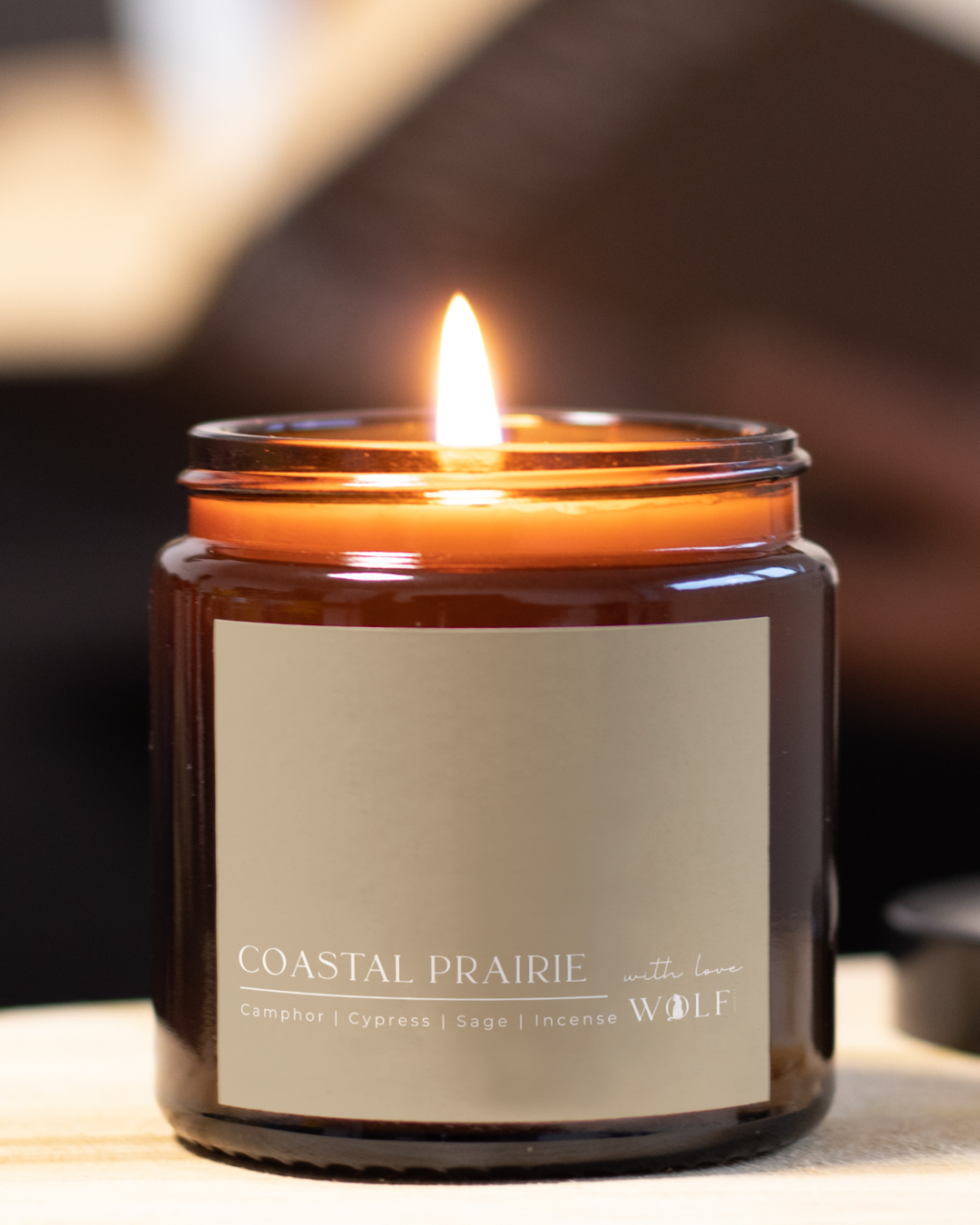 Coastal Prairie - 420gm Candle - Wolf Candle Co