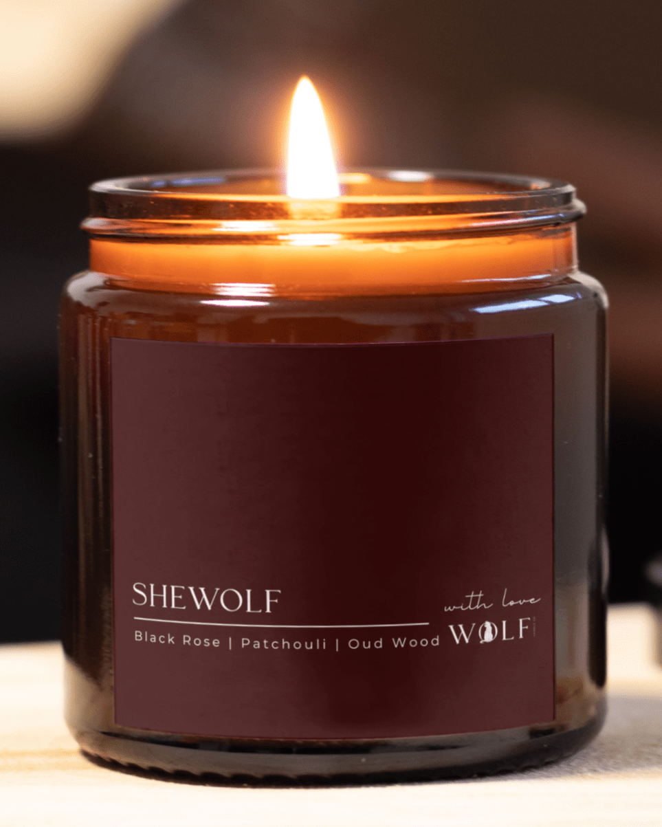 Shewolf - 420gm Candle - Wolf Candle Co