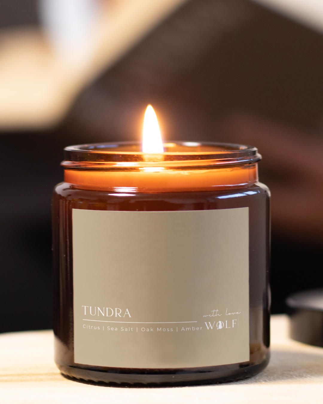 Tundra - 420gm Candle - Wolf Candle Co