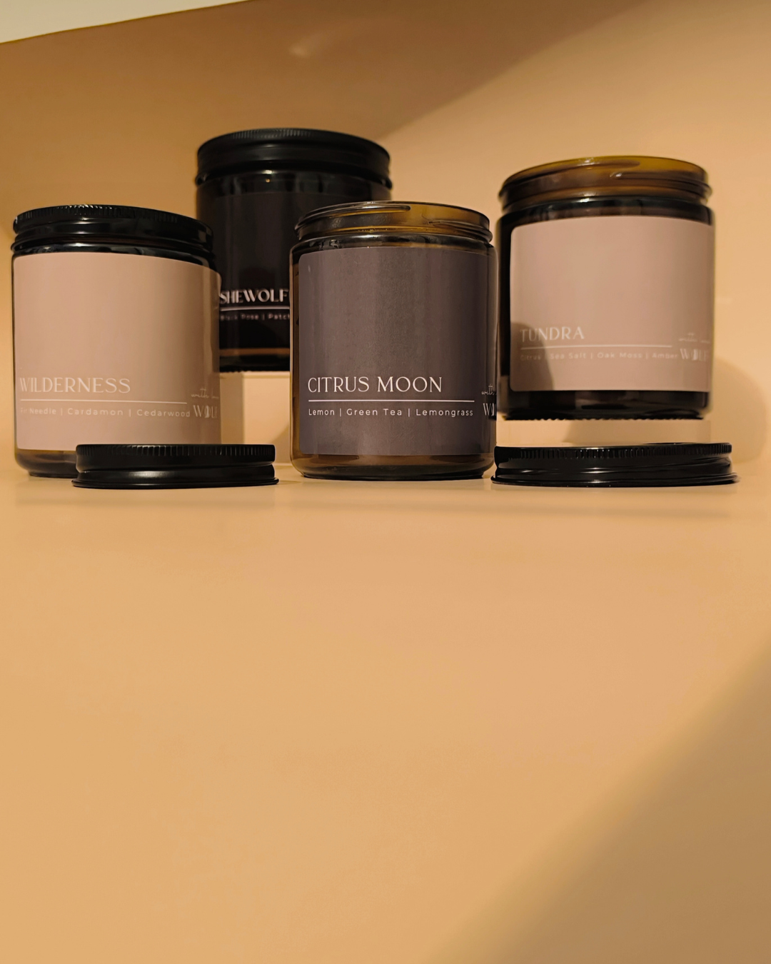 Coastal Prairie - 220gm Candle - Wolf Candle Co