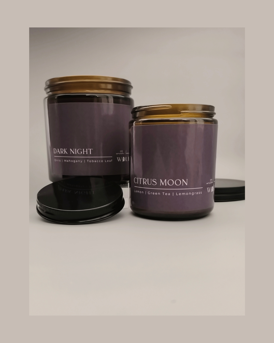Berry Twilight - 220gm Candle - Wolf Candle Co