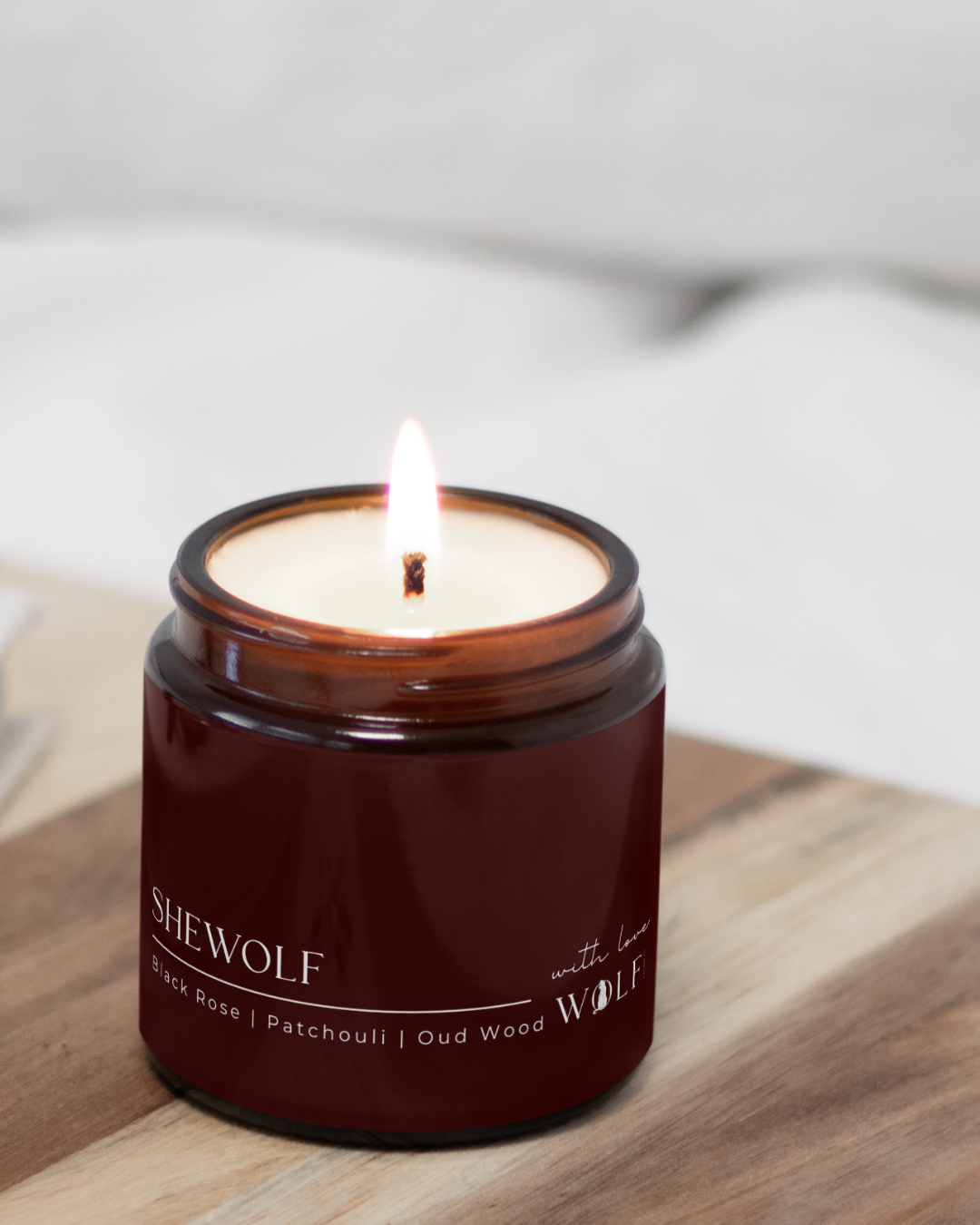 Shewolf - 220gm Candle - Wolf Candle Co
