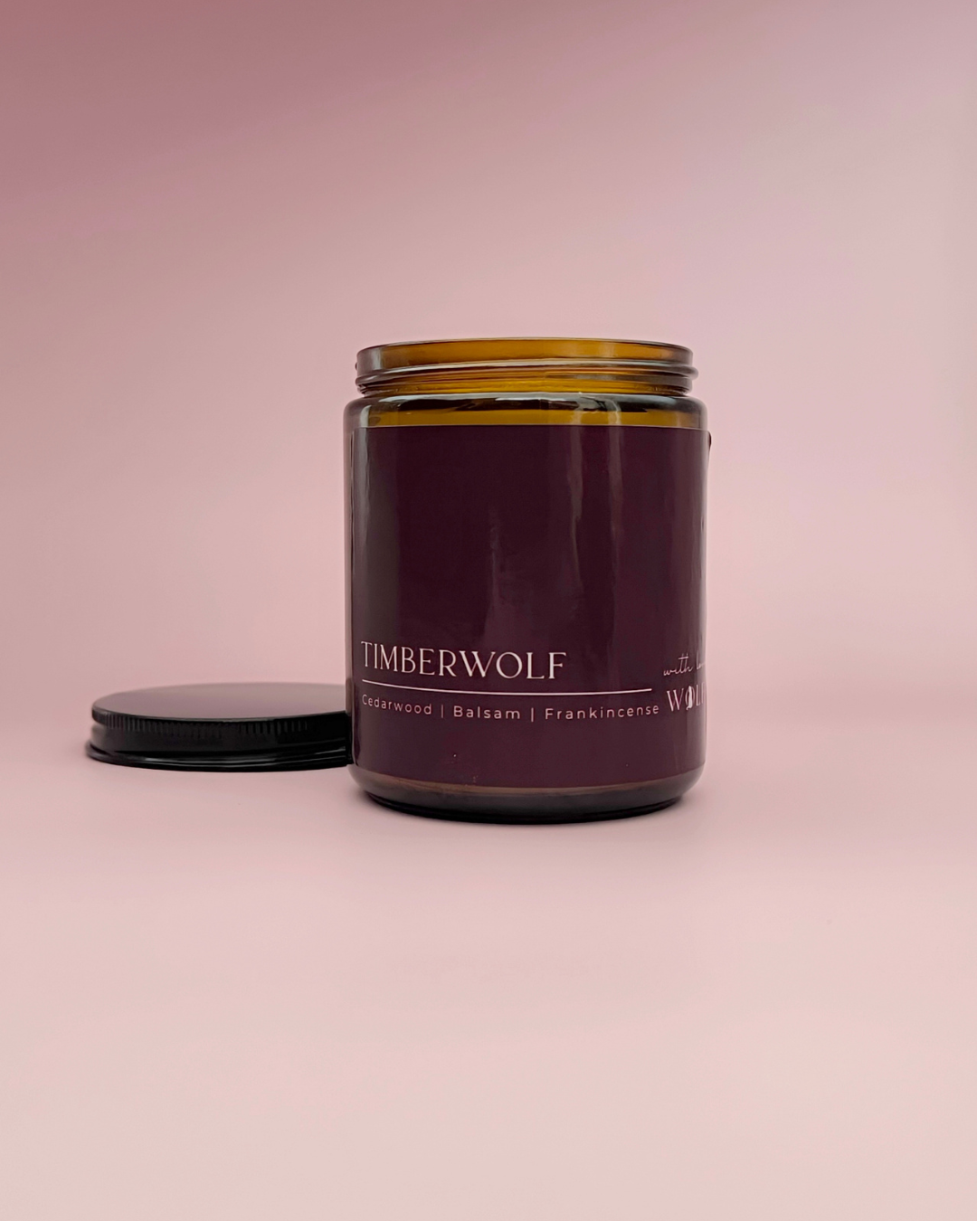 Timberwolf - 220gm Candle - Wolf Candle Co