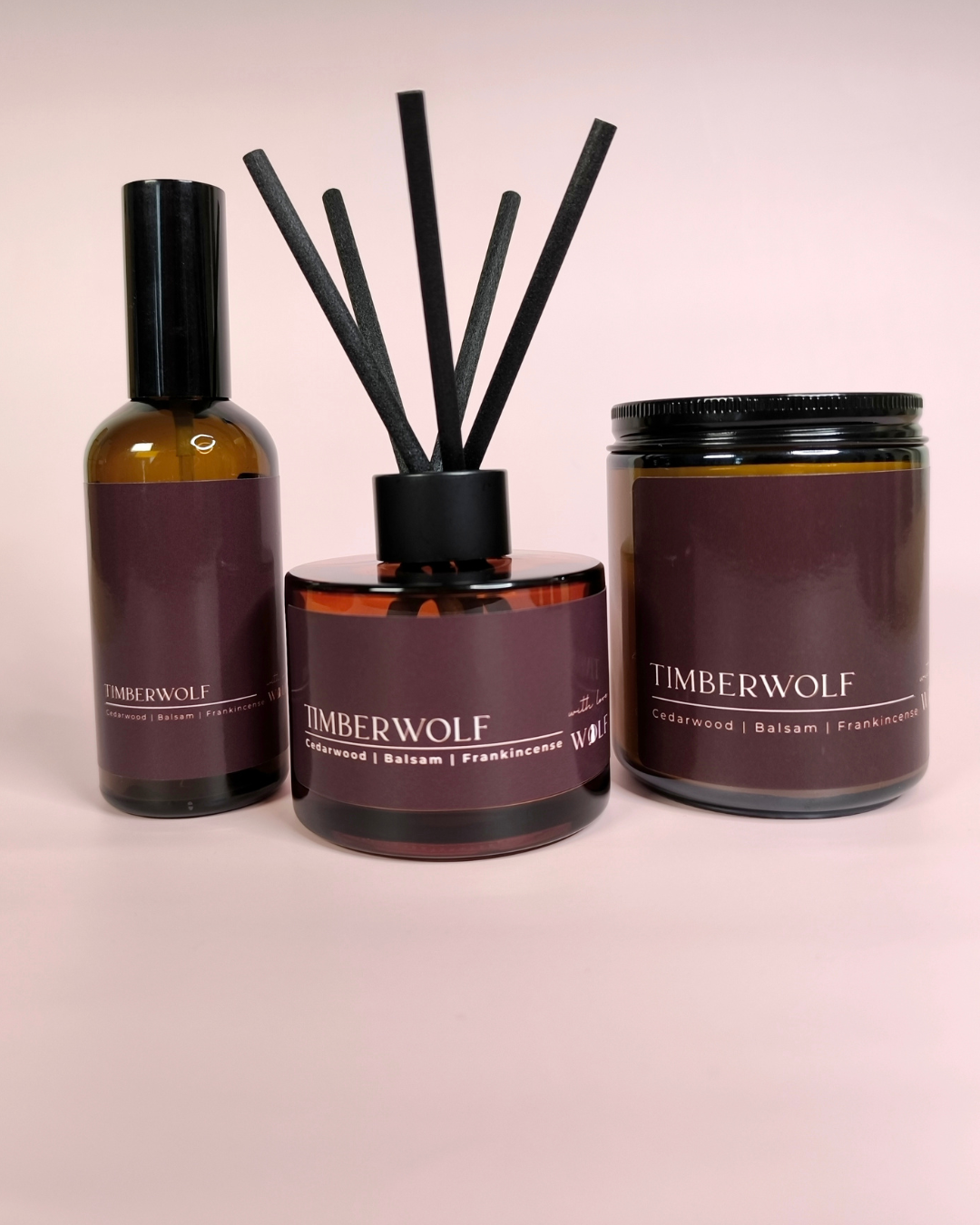 Timberwolf - Reed Diffuser - Wolf Candle Co