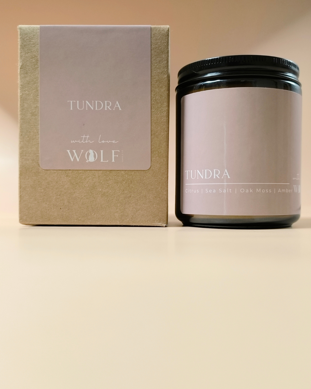 Tundra - 220gm Candle - Wolf Candle Co