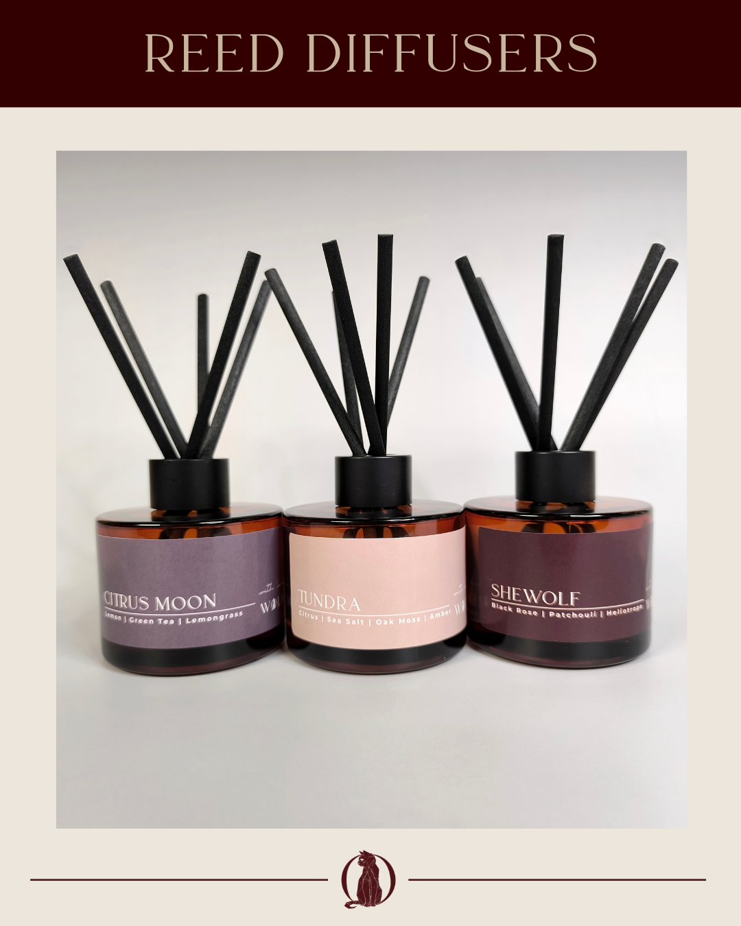 Reed Diffusers – Wolf Candle Co
