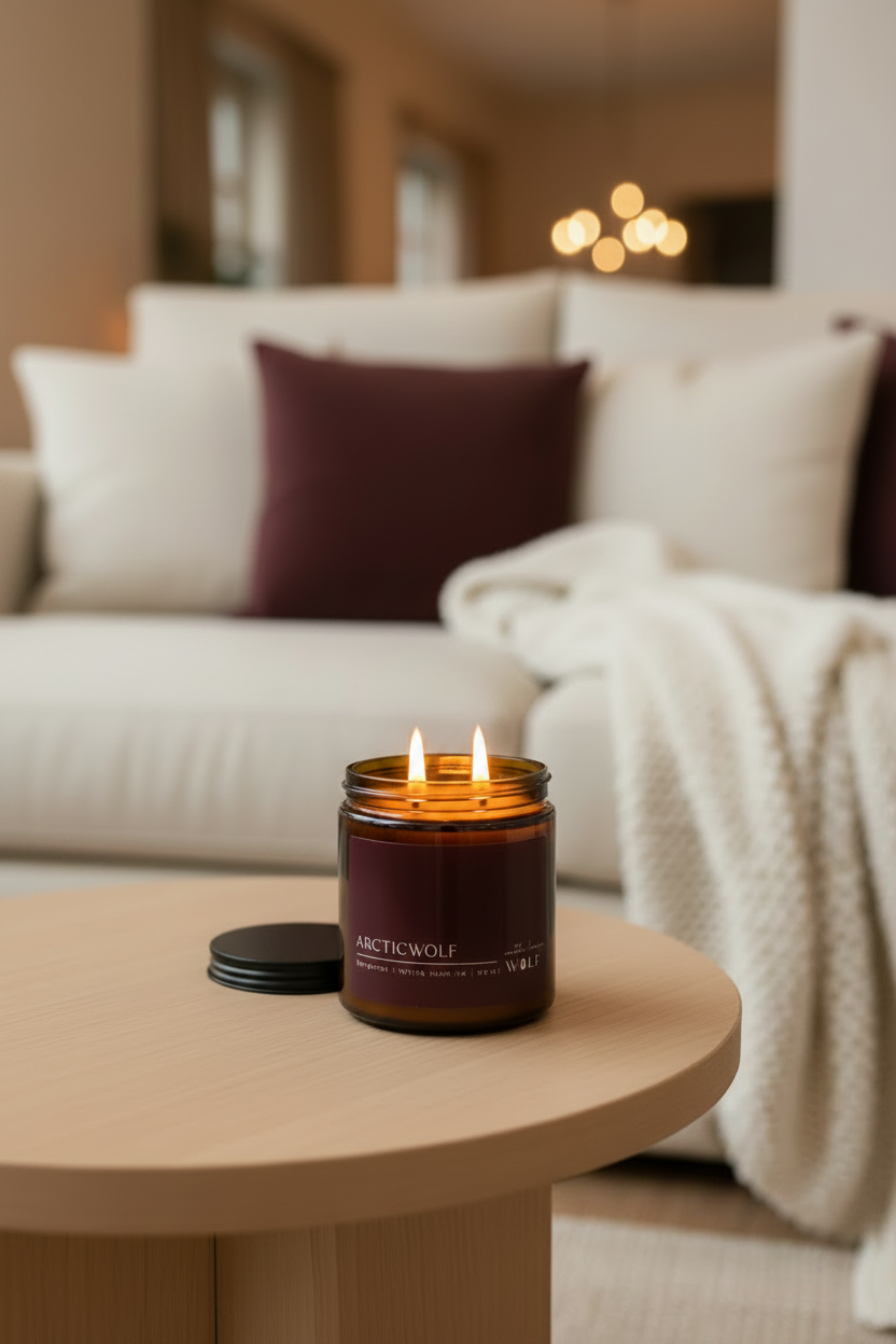 Arcticwolf - 420gm Candle - Wolf Candle Co