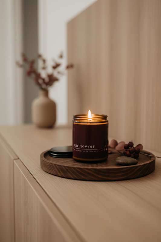 Arcticwolf - 220gm Candle - Wolf Candle Co