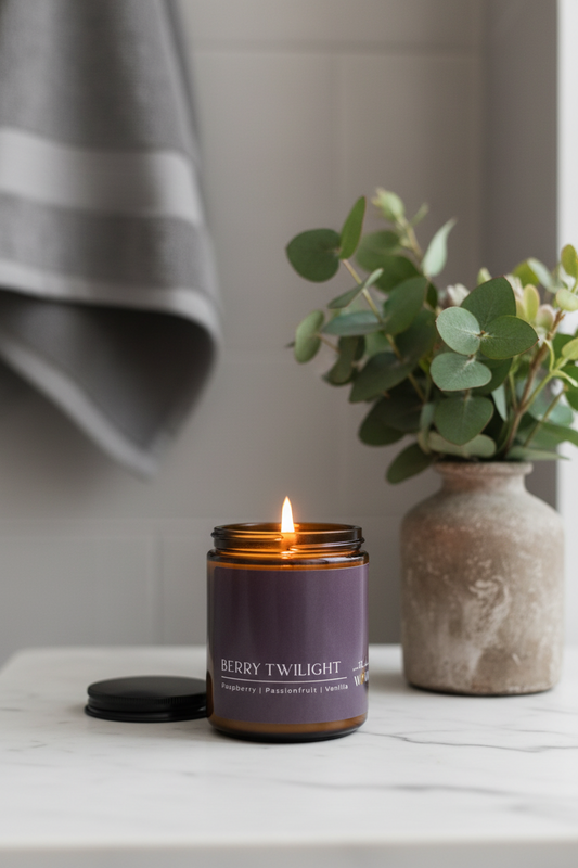 Berry Twilight - 220gm Candle - Wolf Candle Co