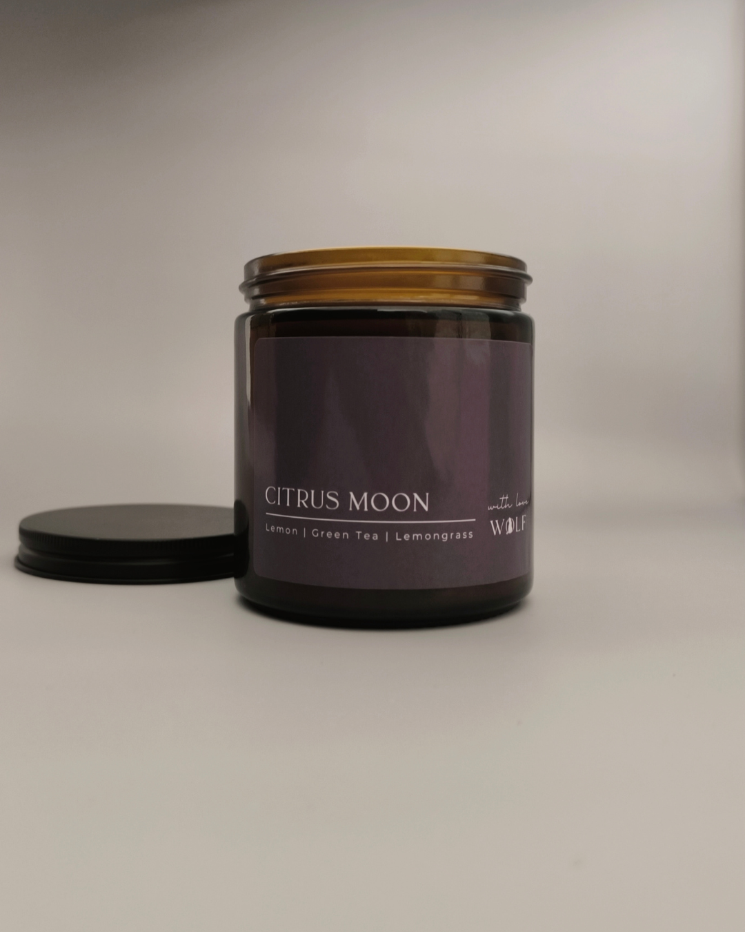 Citrus Moon - 420gm Candle - Wolf Candle Co