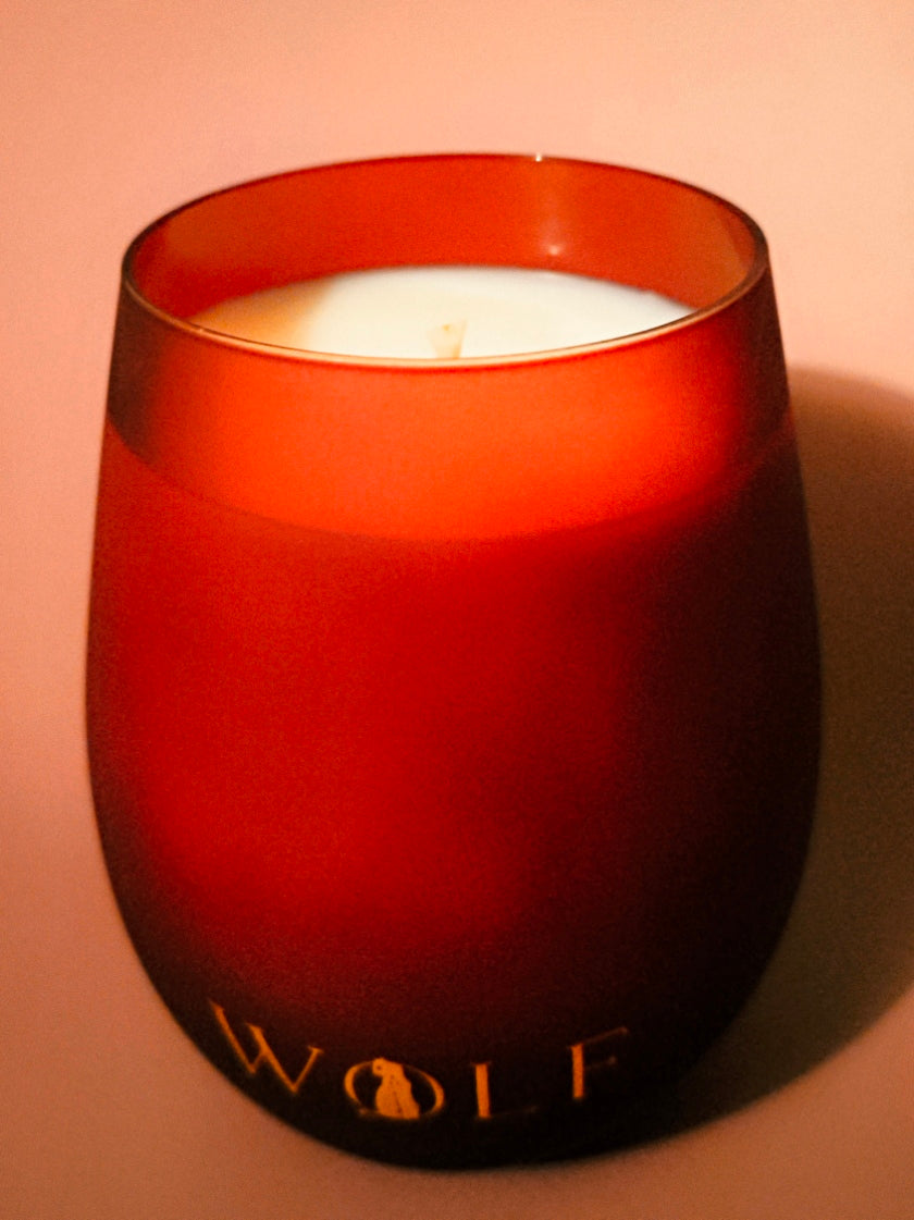 Golden Ember - 440gm Candle - Wolf Candle Co