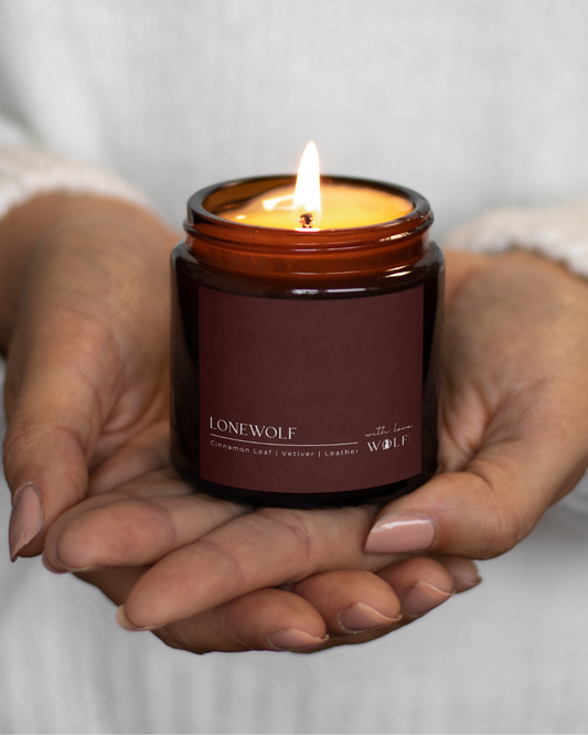 Lonewolf - 220gm Candle - Wolf Candle Co