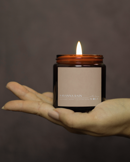Savanna Rain - 220gm Candle - Wolf Candle Co