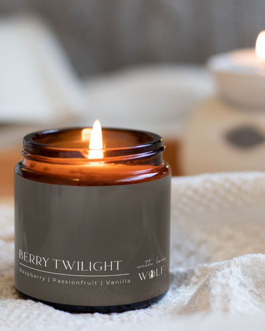 Berry Twilight - 220gm Candle - Wolf Candle Co