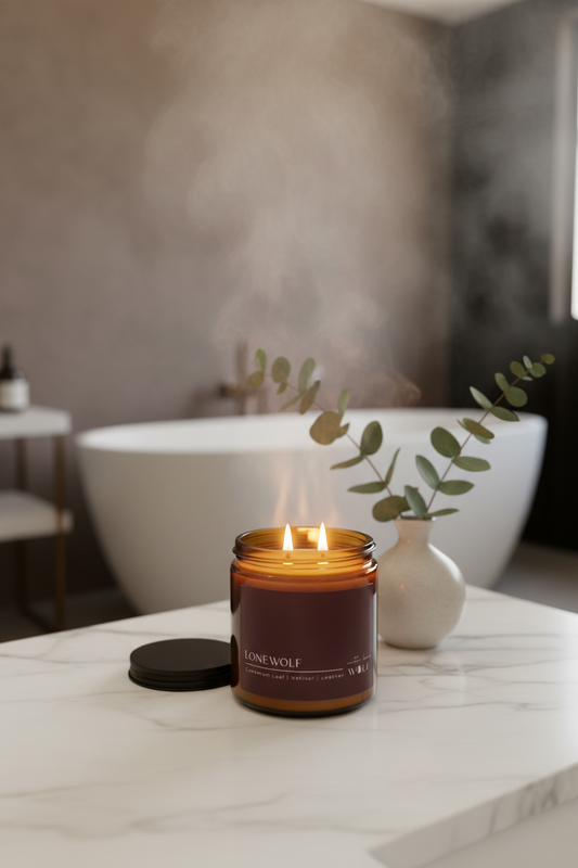 Lonewolf - 420gm Candle - Wolf Candle Co