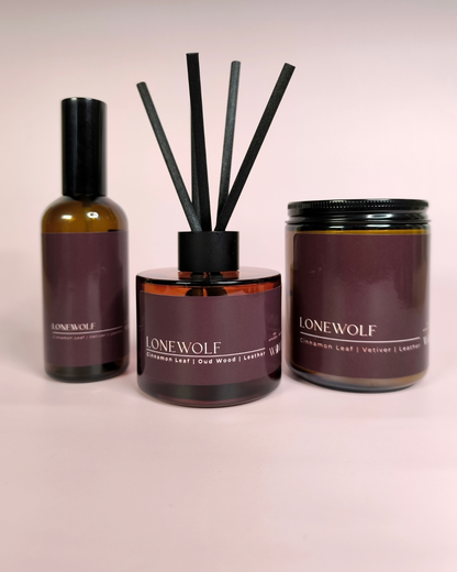Lonewolf - Scented Room Spray - Wolf Candle Co