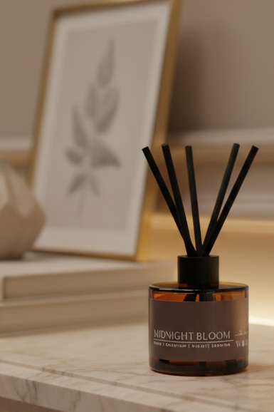 Midnight Bloom - Reed Diffuser