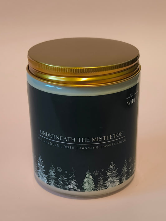 Underneath the Mistletoe 220gm Candle