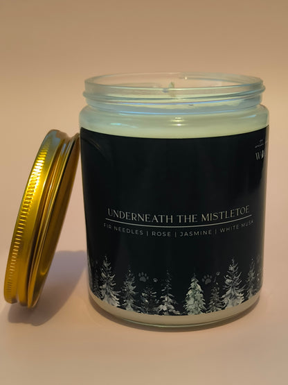 Underneath the Mistletoe 220gm Candle