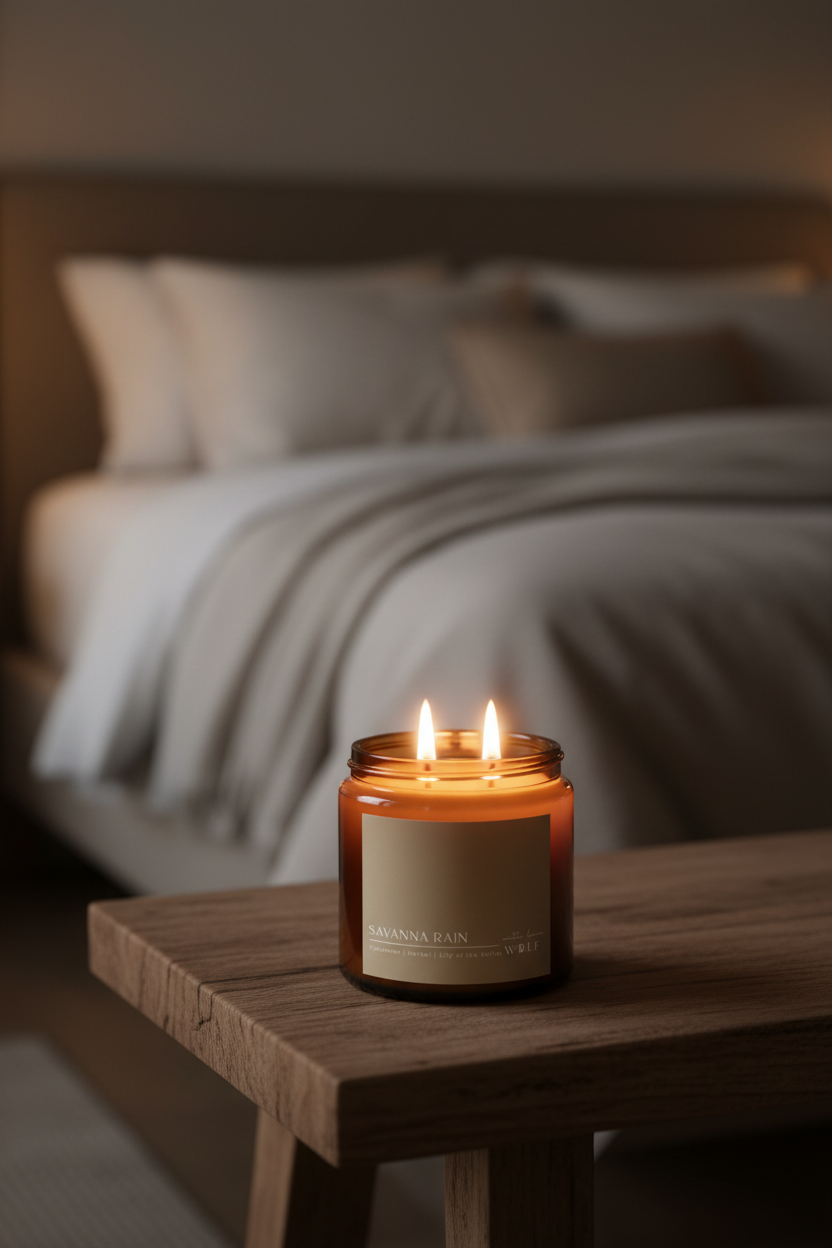 Savanna Rain - 420gm Candle - Wolf Candle Co
