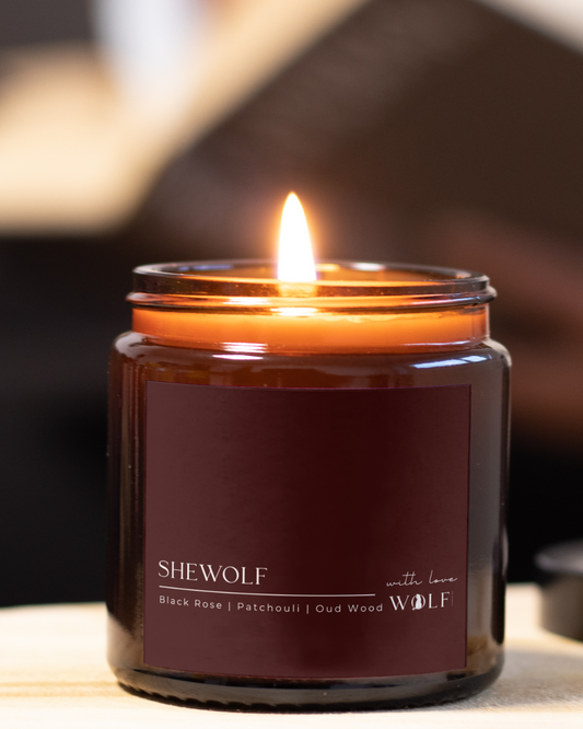 Shewolf - 420gm Candle - Wolf Candle Co