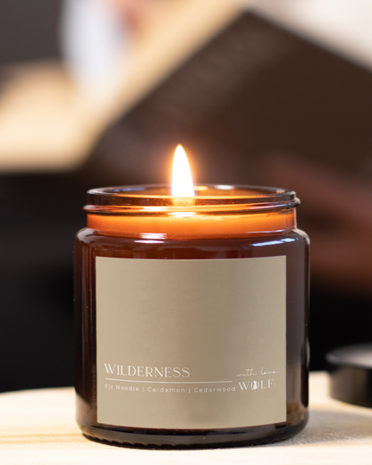 Wilderness - 420gm Candle - Wolf Candle Co
