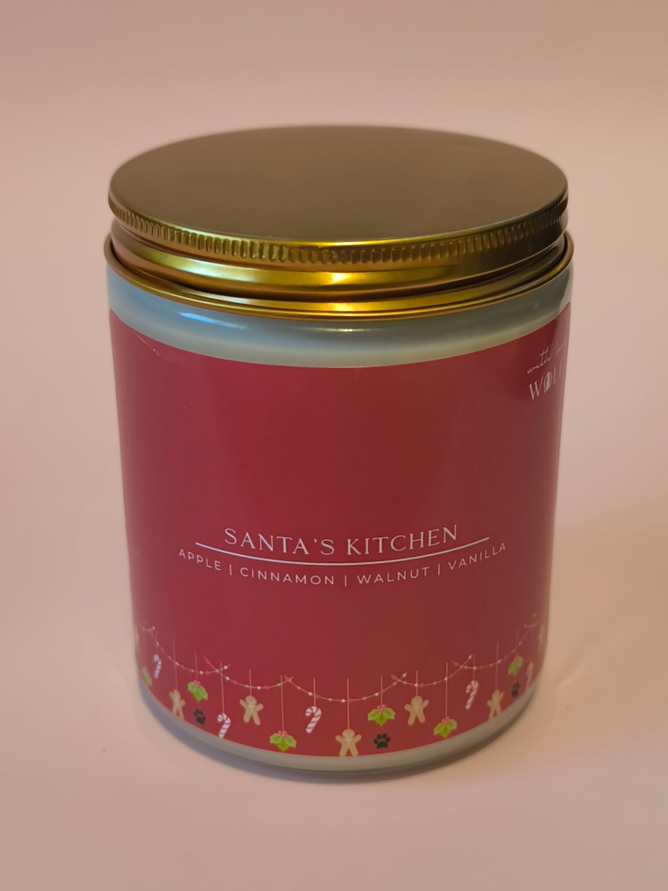 Santa's Kitchen 220gm Candle