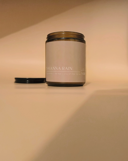 Savanna Rain - 220gm Candle - Wolf Candle Co