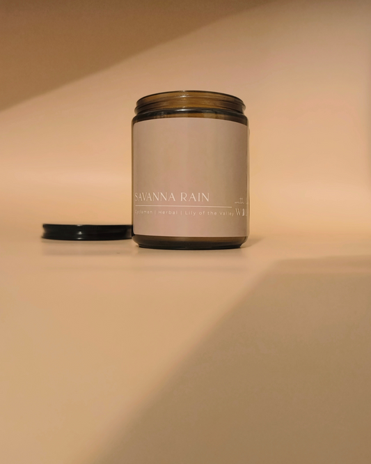 Savanna Rain - 220gm Candle - Wolf Candle Co