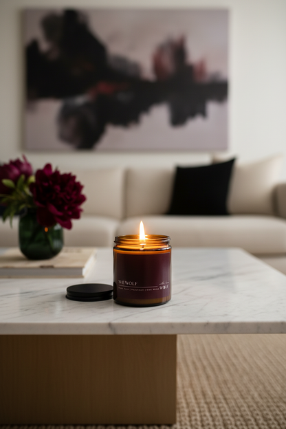 Shewolf - 420gm Candle - Wolf Candle Co