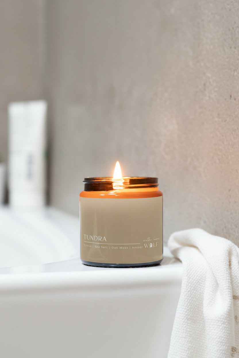 Tundra - 220gm Candle - Wolf Candle Co