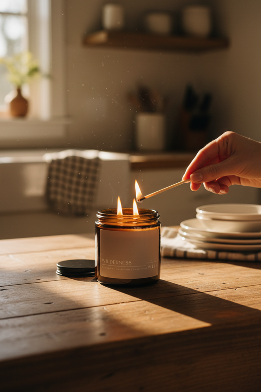 Wilderness - 420gm Candle - Wolf Candle Co
