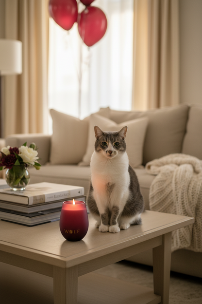 Golden Ember - 440gm Candle - Wolf Candle Co