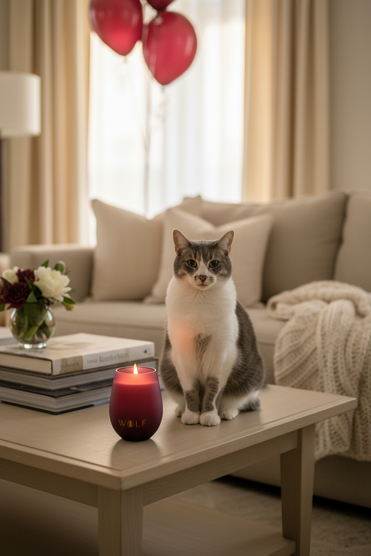 Golden Ember - 440gm Candle - Wolf Candle Co